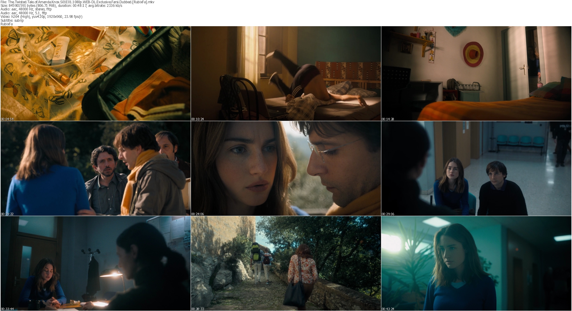 دانلود سریال The Twisted Tale of Amanda Knox دوبله فارسی